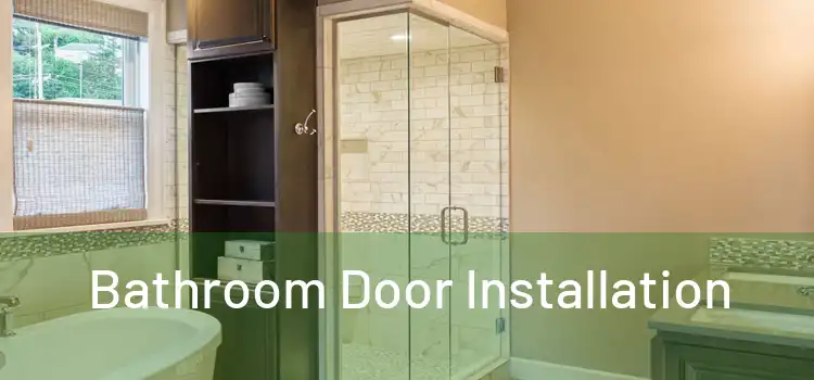  Bathroom Door Installation 
