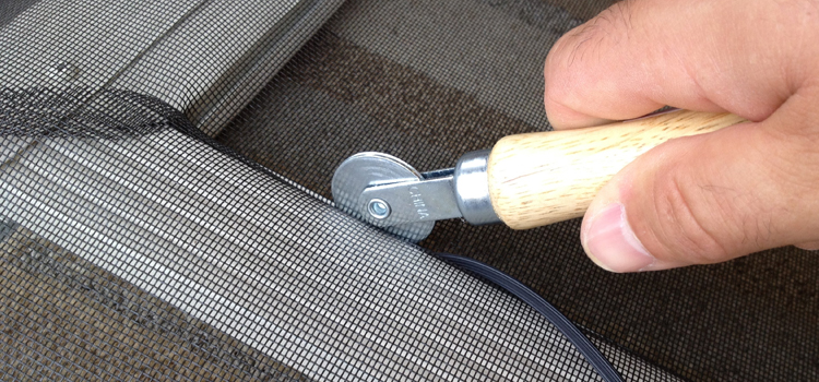 metal screen door repair in Tustin